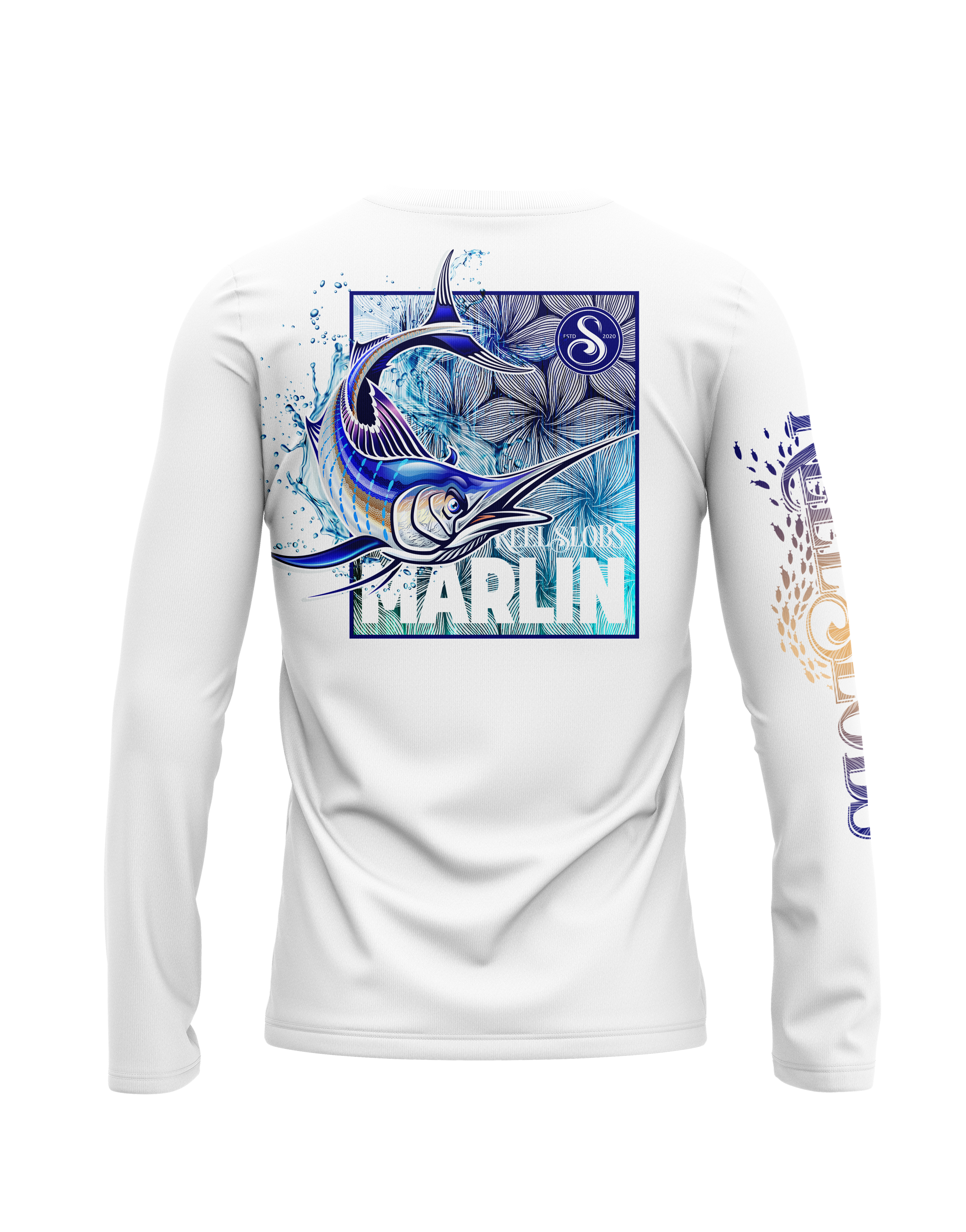 Floral Marlin Long Sleeve