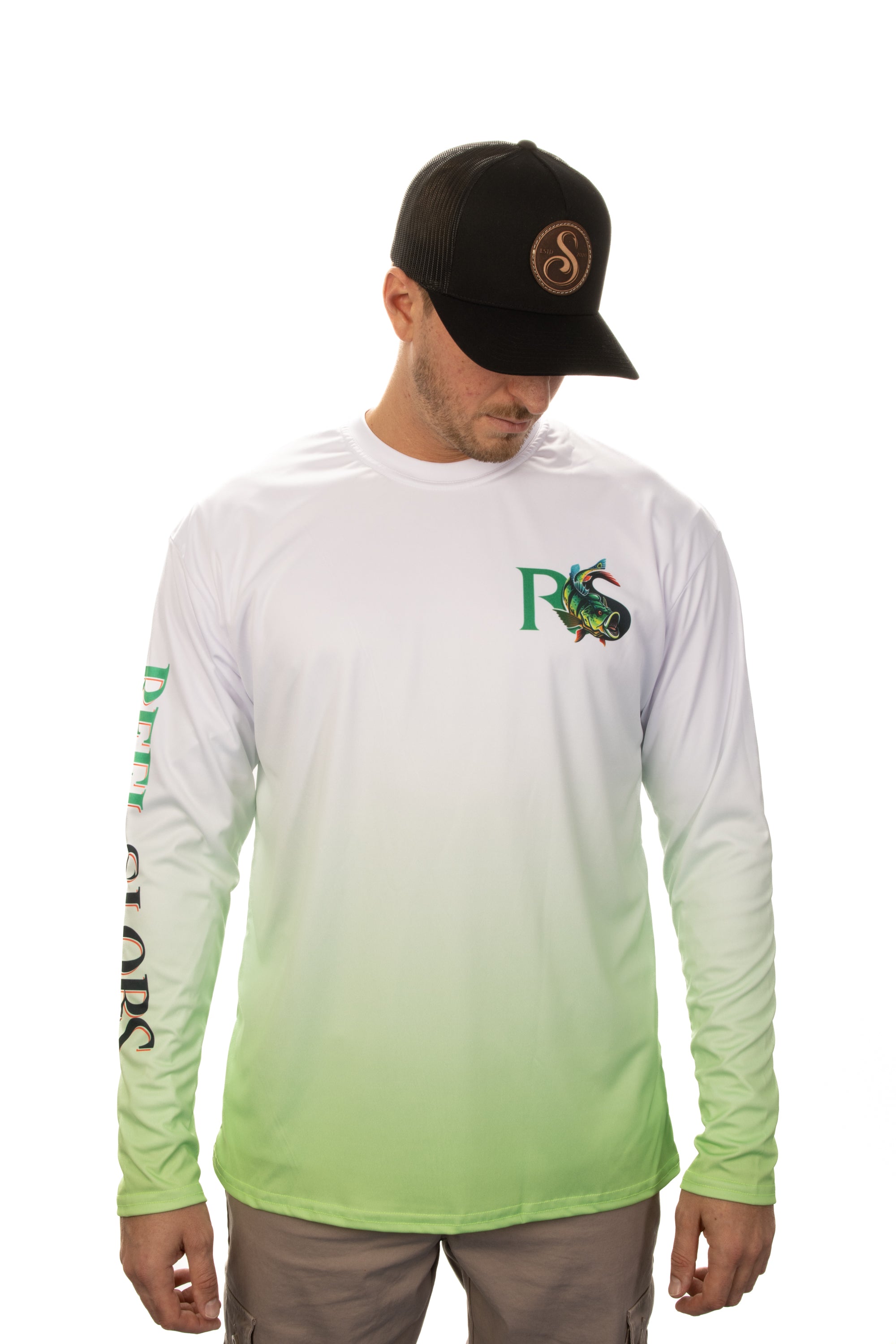 Peacock Long Sleeve Fade