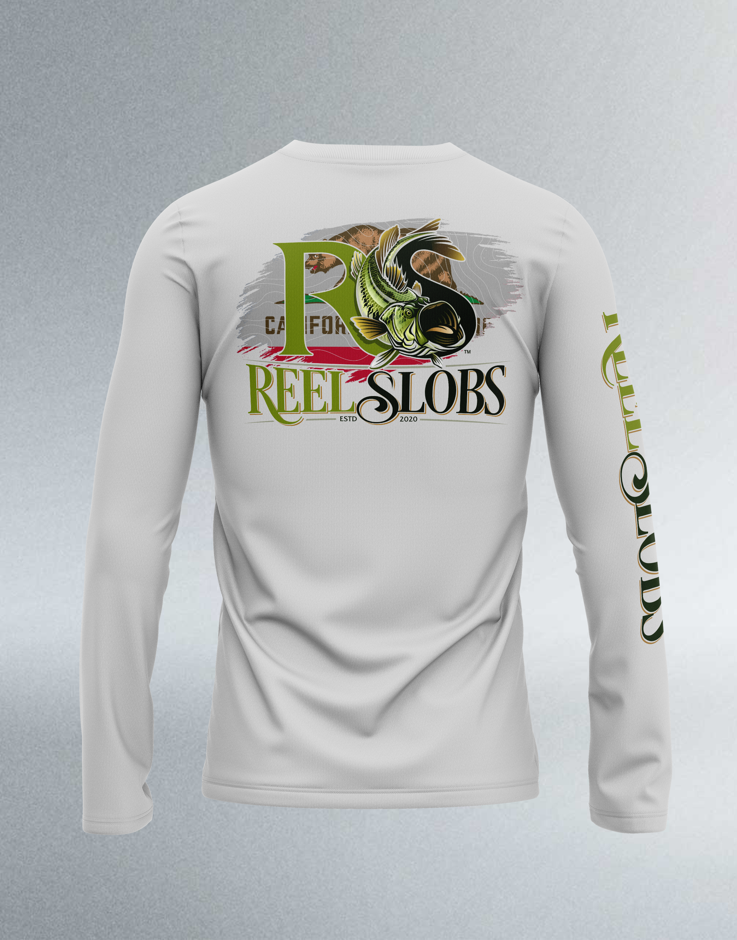 California Large Mouth Bass Long Sleeve